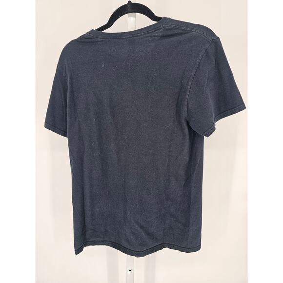 One Punch Man Women's Black Short Sleeve Round Neck OK Text Printed Top Size M - Picture 4 of 4